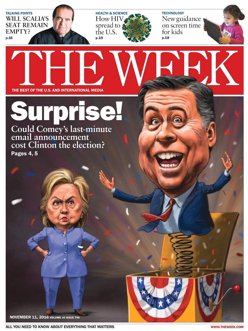 The-Week November 11, 2016 Issue Cover