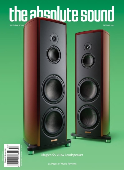 The Absolute Sound December 01, 2025 Issue Cover
