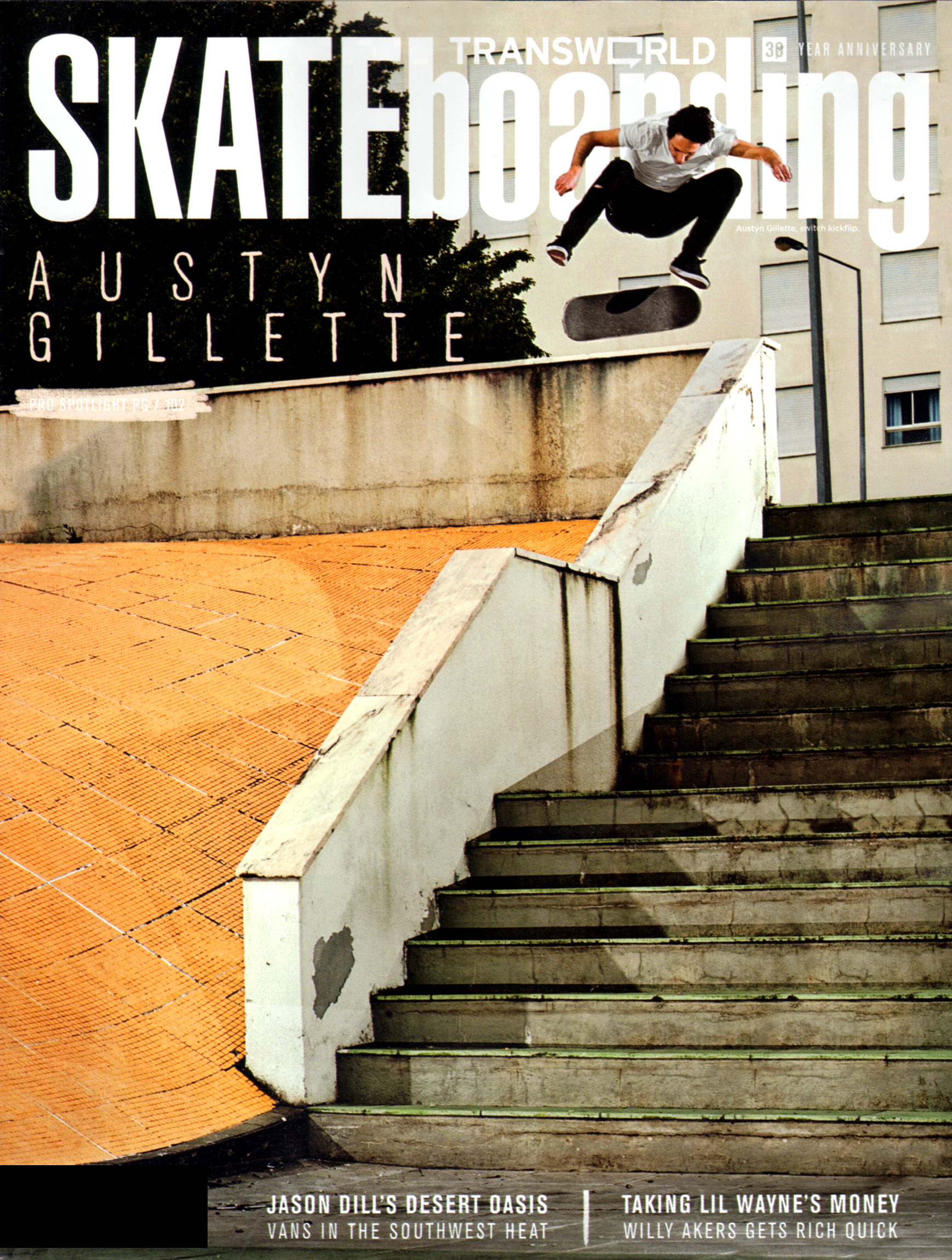 Transworld-SKATEboarding August 01, 2012 Issue Cover