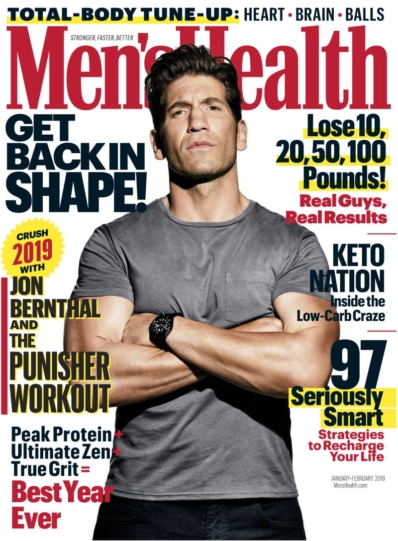 Men's Health January 01, 2019 Issue Cover