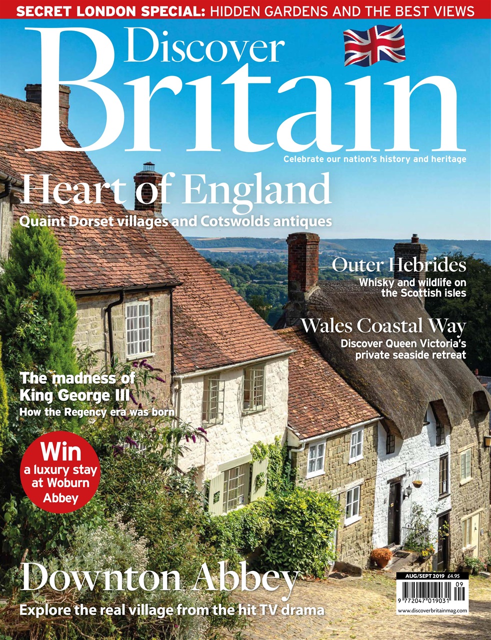 Discover-Britain August 01, 2019 Issue Cover