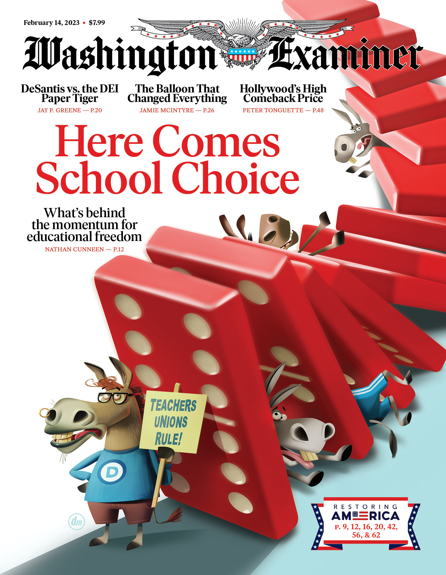 Washington-Examiner February 14, 2023 Issue Cover