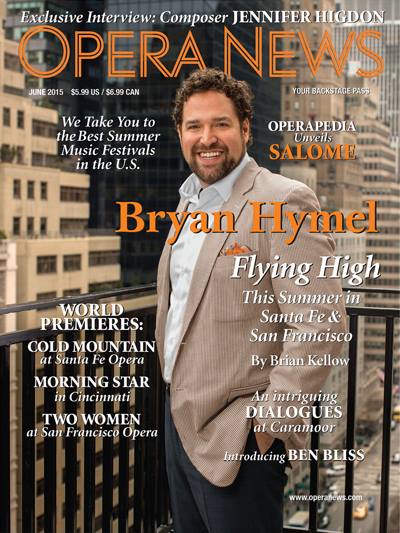 Opera-News June 01, 2015 Issue Cover