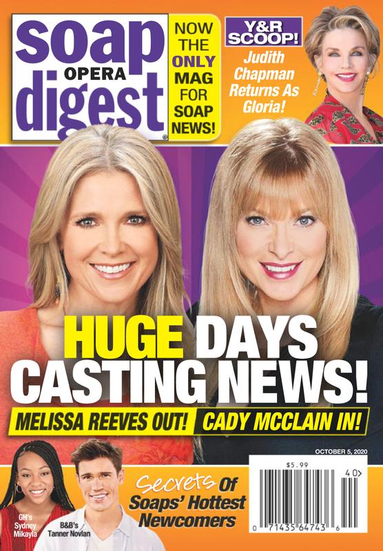 Soap-Opera-Digest October 05, 2020 Issue Cover