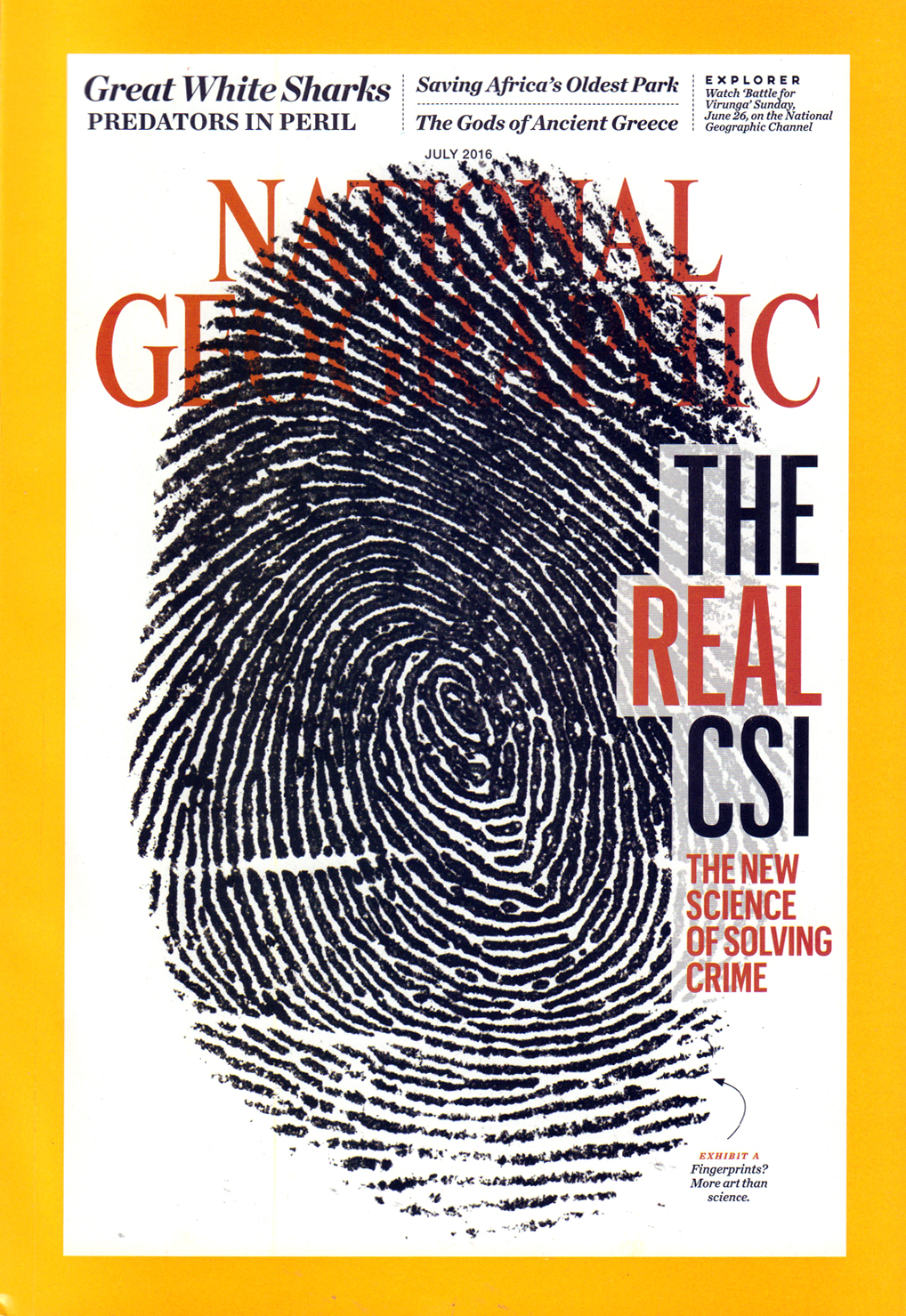 National-Geographic July 01, 2016 Issue Cover