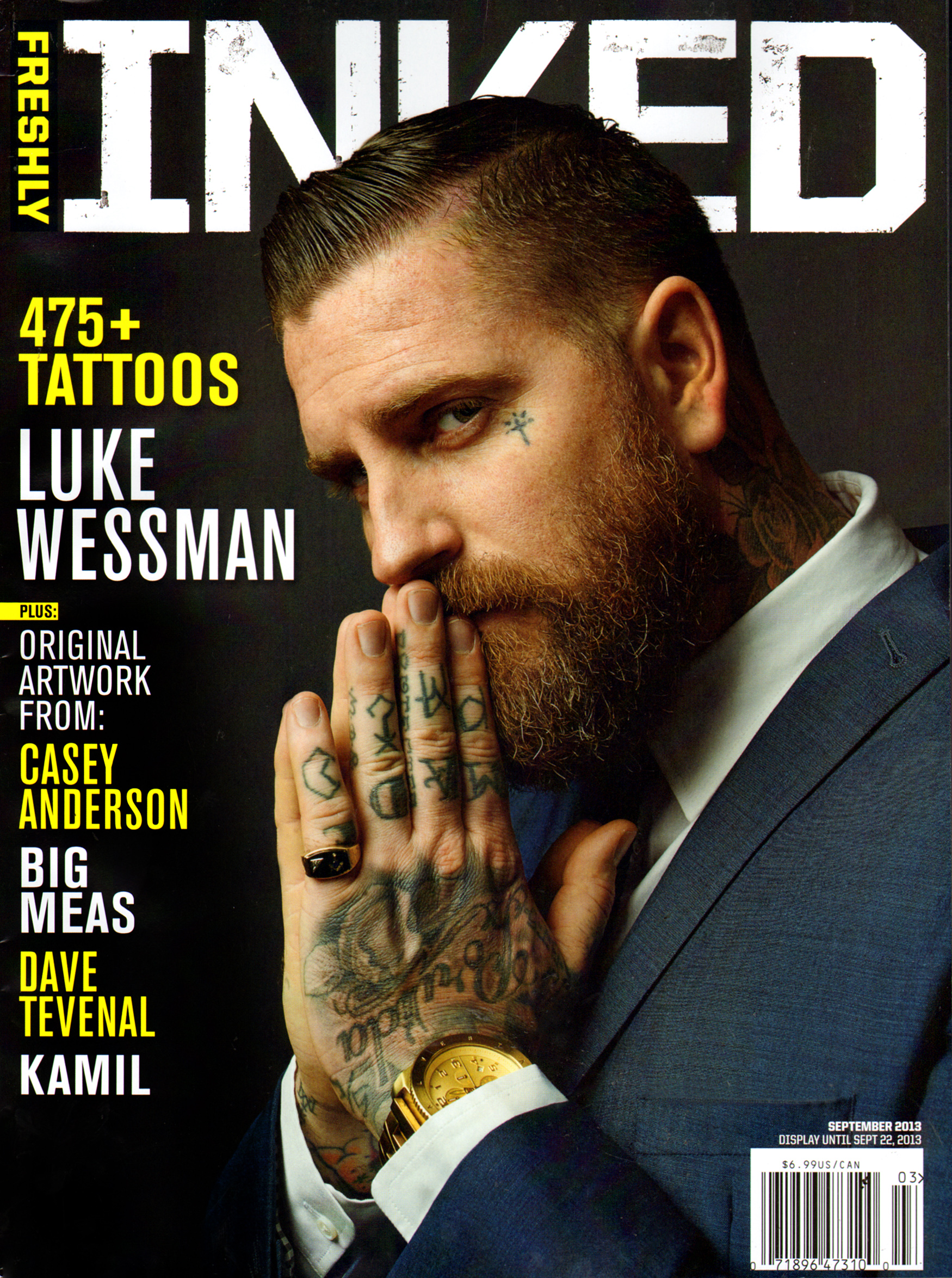 Freshly-INKED September 01, 2013 Issue Cover