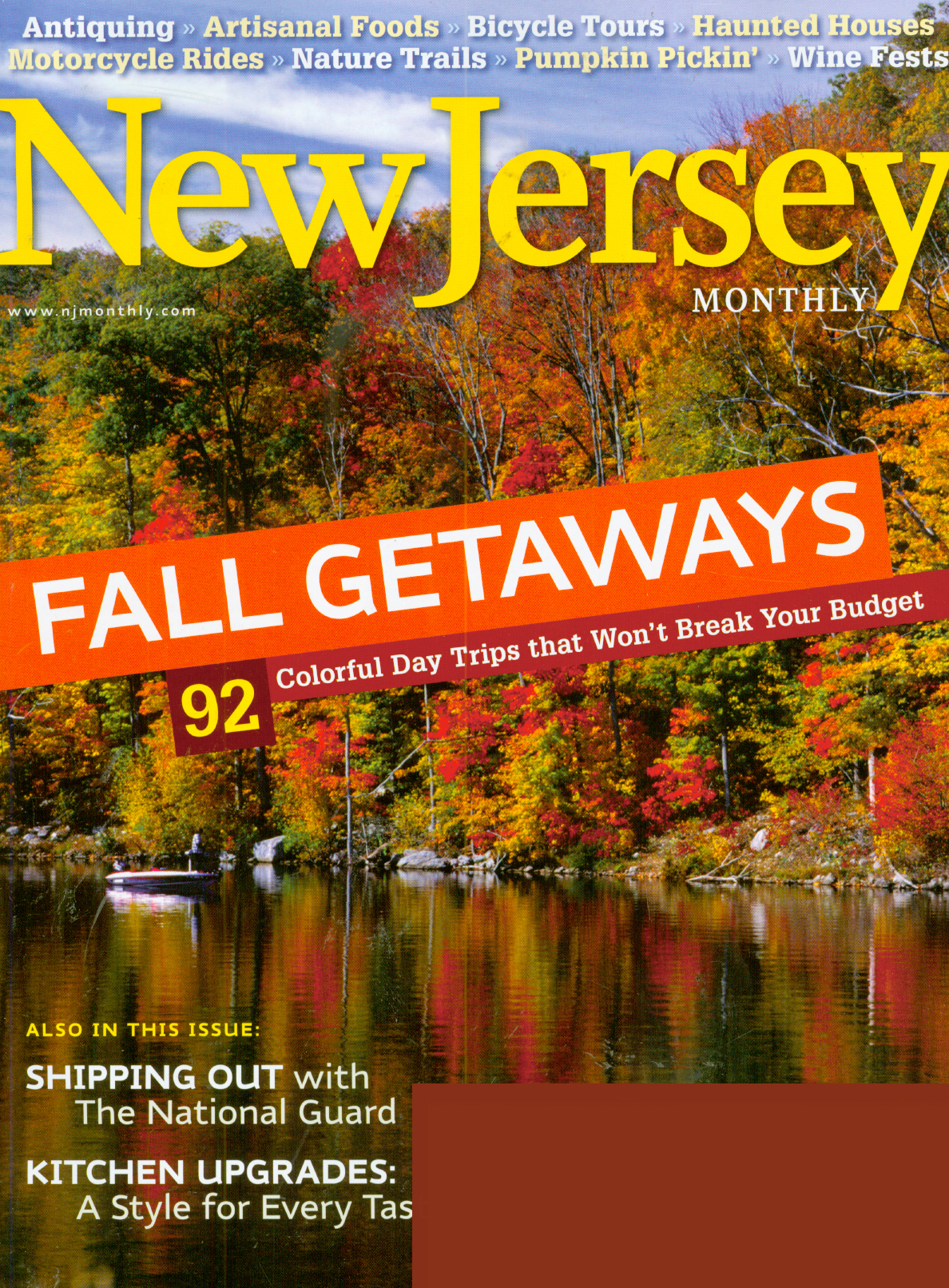 New-Jersey-Monthly October 01, 2008 Issue Cover