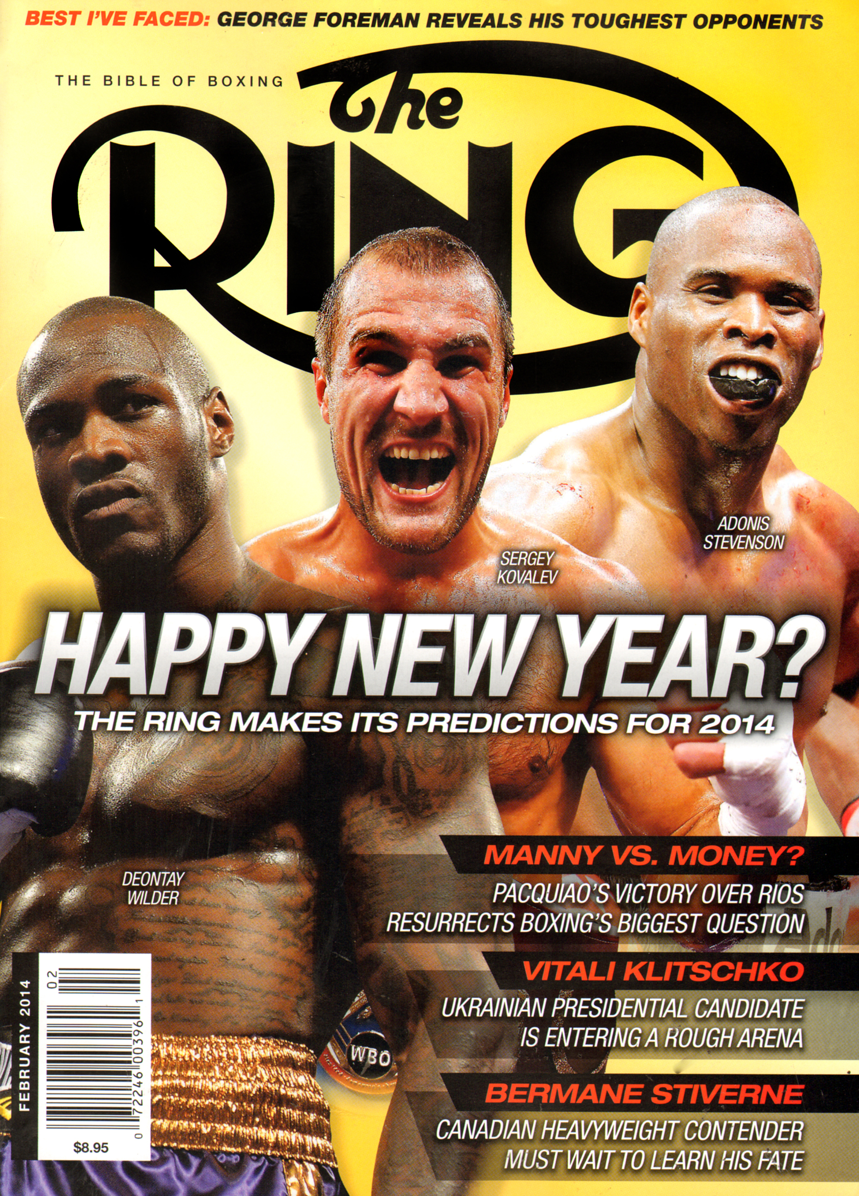The-Ring February 01, 2014 Issue Cover