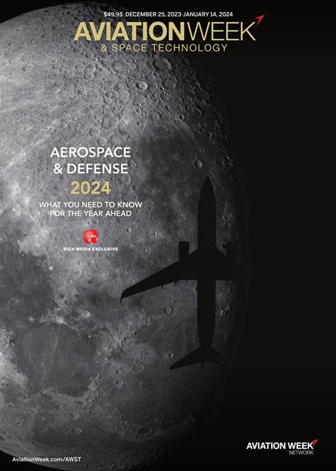 Aviation-Week-and-Space-Technology December 25, 2023 Issue Cover
