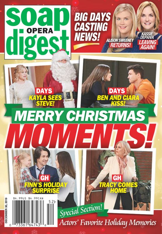 Soap-Opera-Digest December 30, 2019 Issue Cover