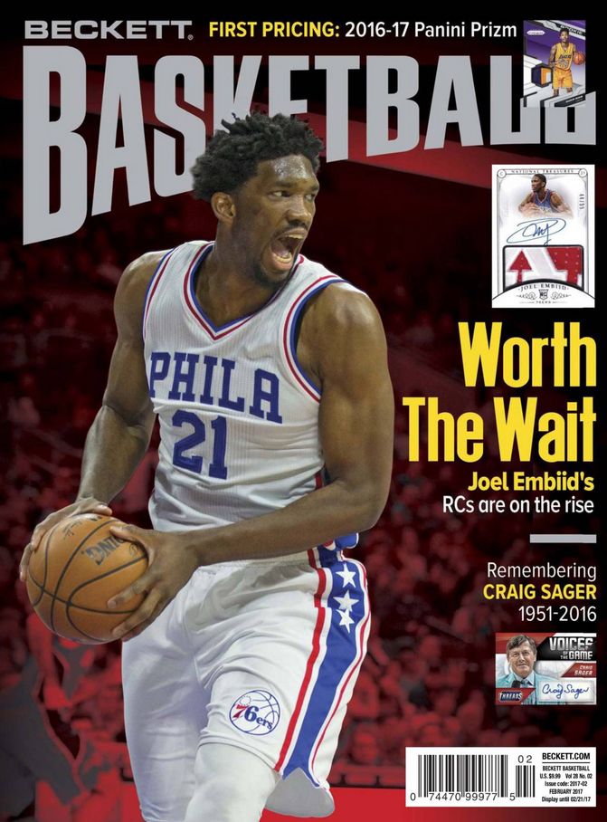 Beckett-Basketball February 01, 2017 Issue Cover