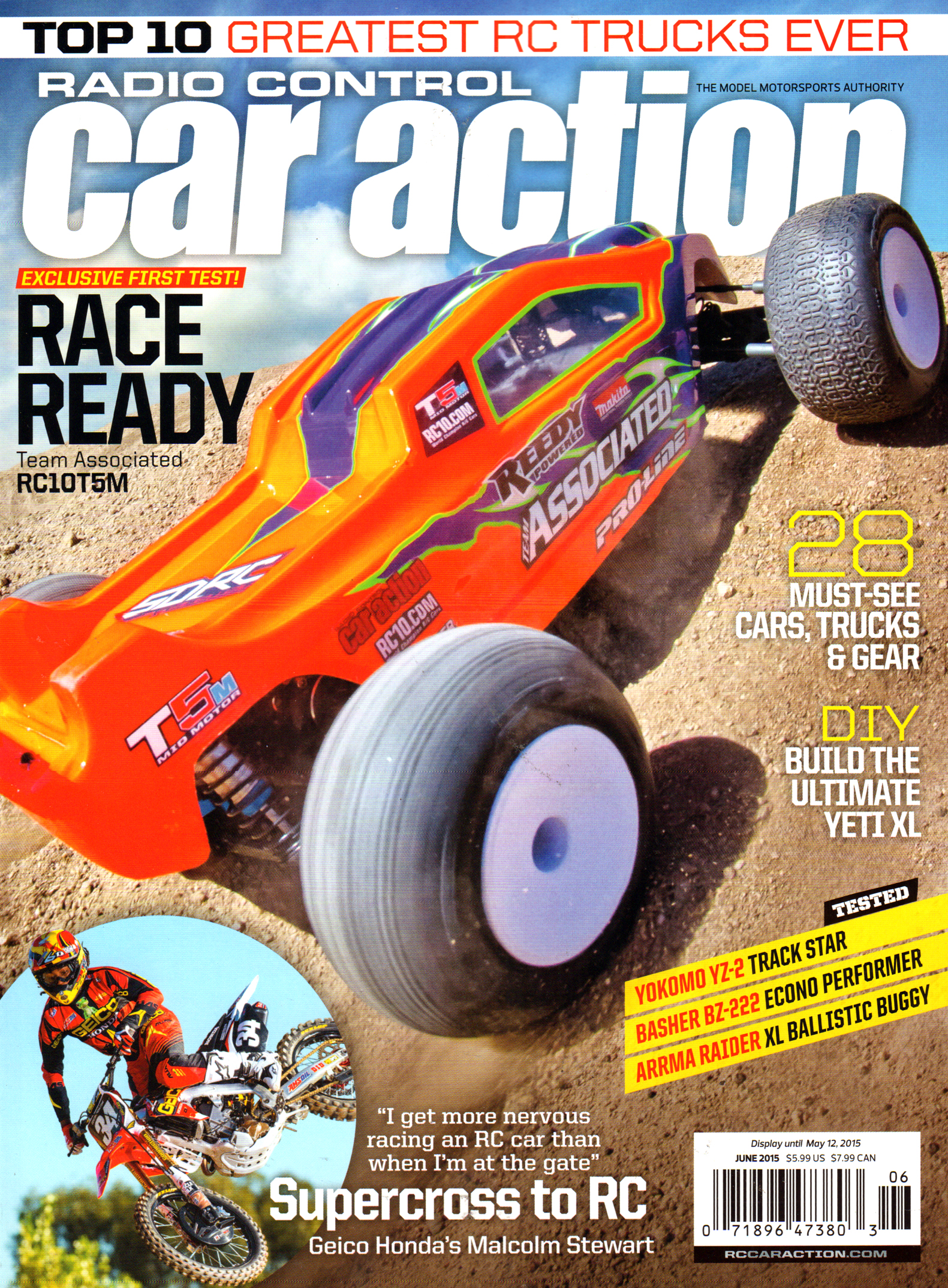 Radio-Control-Car-Action June 01, 2015 Issue Cover