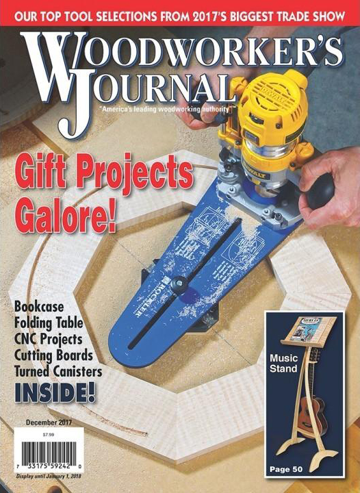 Woodworkers-Journal December 01, 2017 Issue Cover