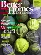 Better-Homes-and-Gardens December 01, 2015 Issue Cover