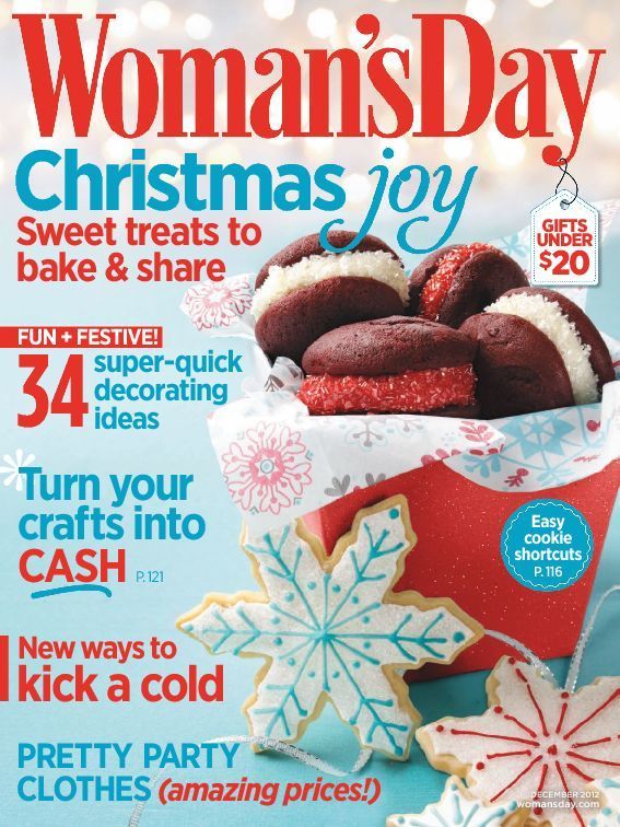 Womans-Day December 01, 2012 Issue Cover