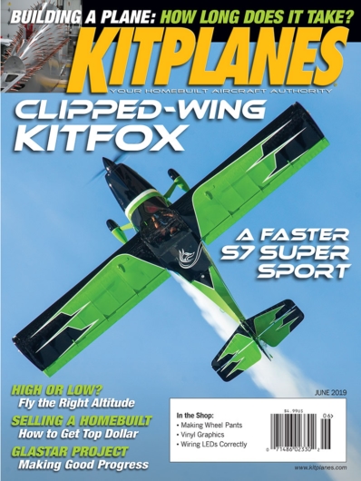 Kit Planes June 01, 2019 Issue Cover