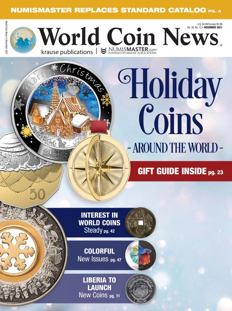 World-Coin-News December 01, 2021 Issue Cover