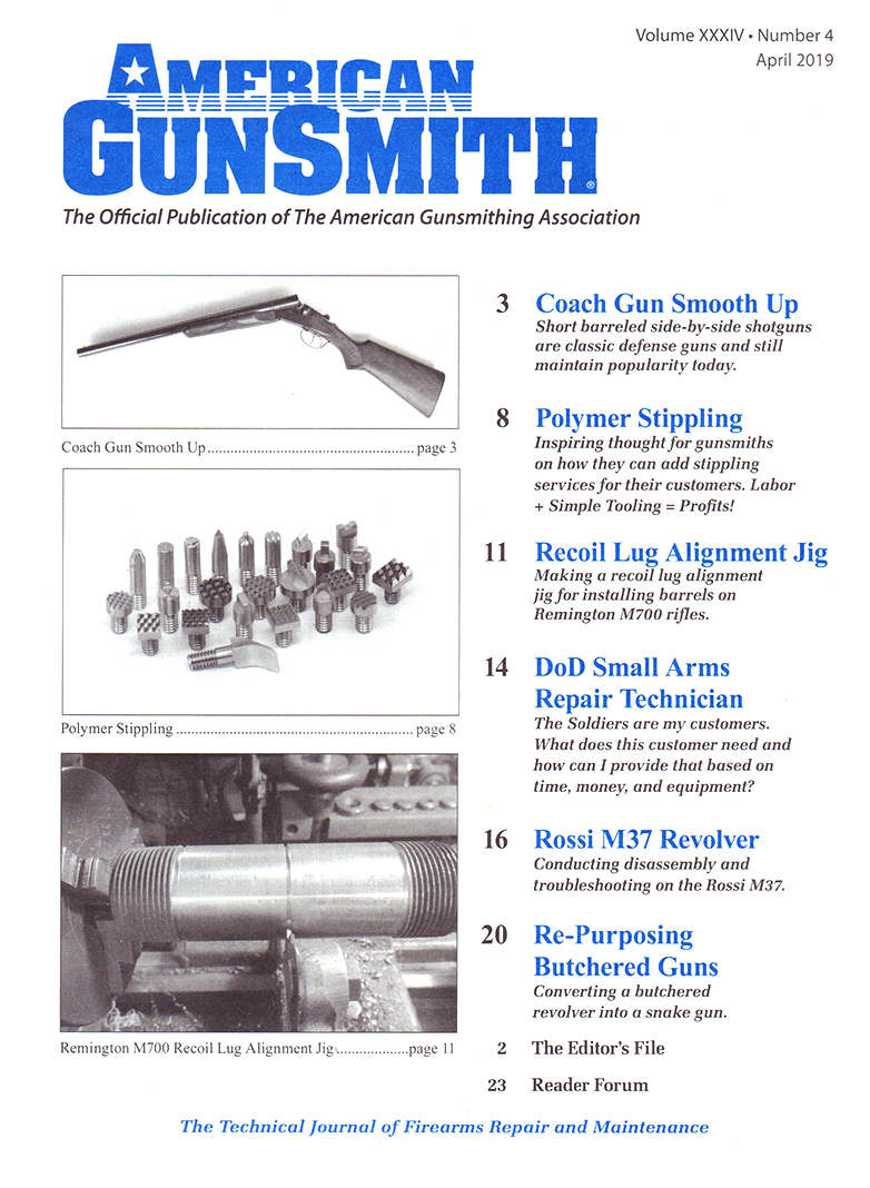 American-Gunsmith April 01, 2019 Issue Cover