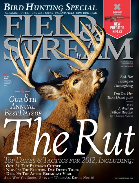 field-and-stream November 01, 2012 Issue Cover