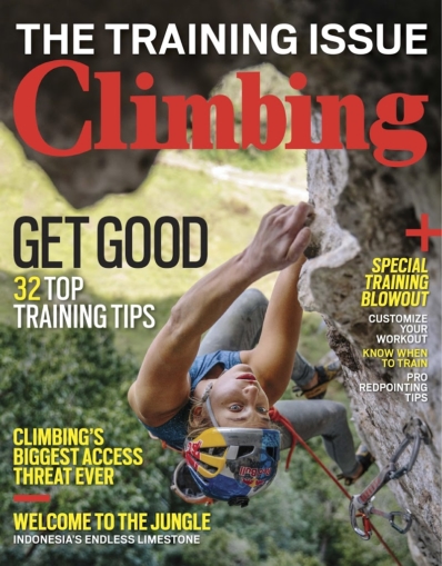 Climbing Magazine December 01, 2017 Issue Cover