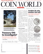 Coin-World-Weekly August 30, 2021 Issue Cover