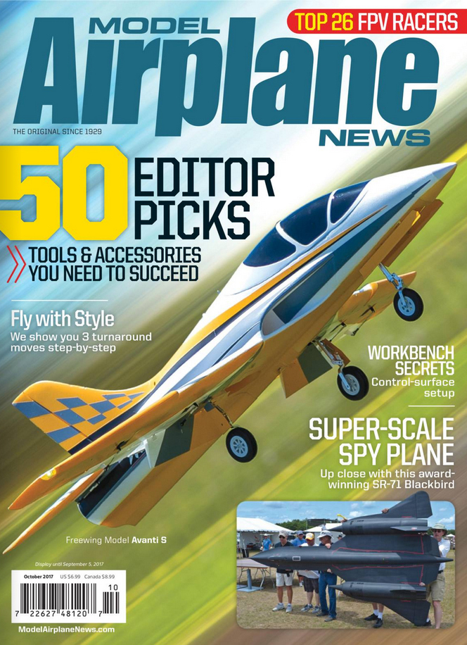 Model-Airplane-News October 01, 2017 Issue Cover