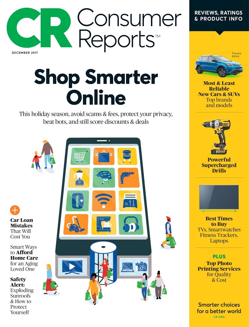 Consumer-Reports December 01, 2017 Issue Cover
