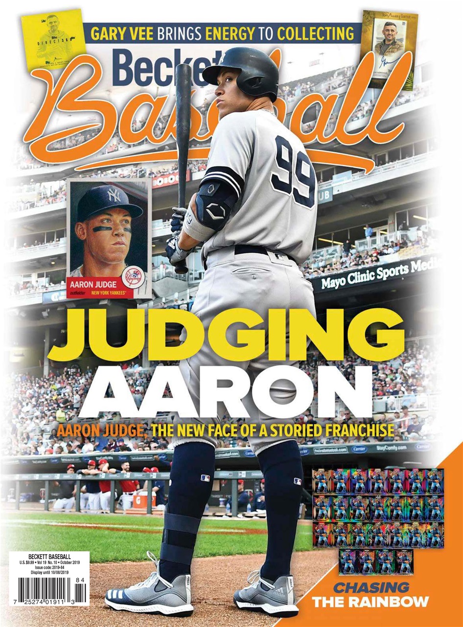 Beckett-Baseball October 01, 2019 Issue Cover