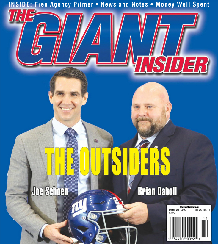 Giants-Insider March 01, 2022 Issue Cover