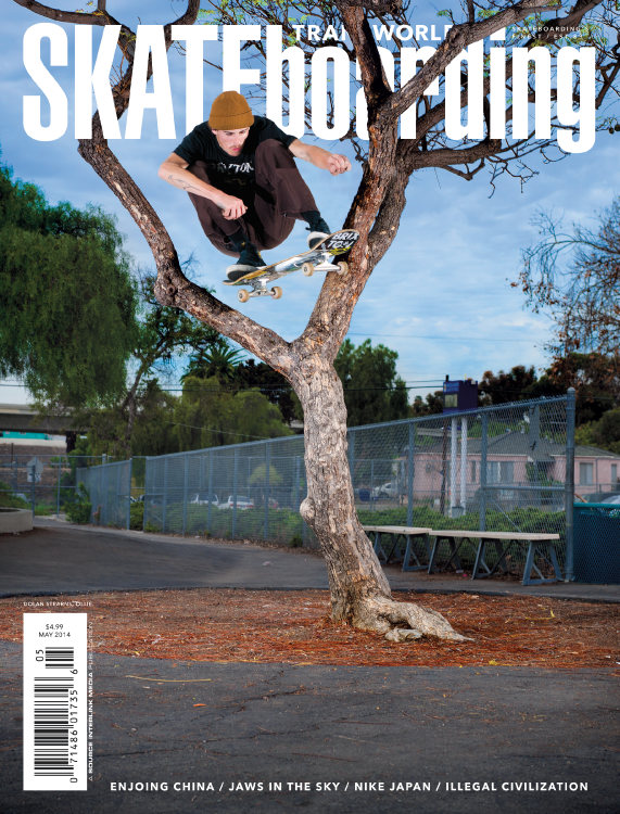 Transworld-SKATEboarding May 01, 2014 Issue Cover