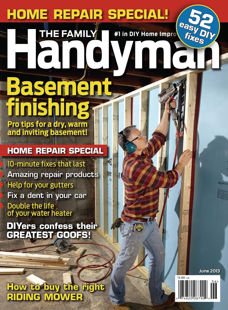 The-Family-Handyman June 01, 2013 Issue Cover