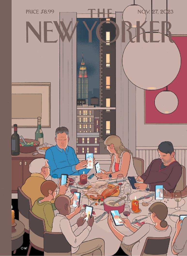 The-New-Yorker November 27, 2023 Issue Cover