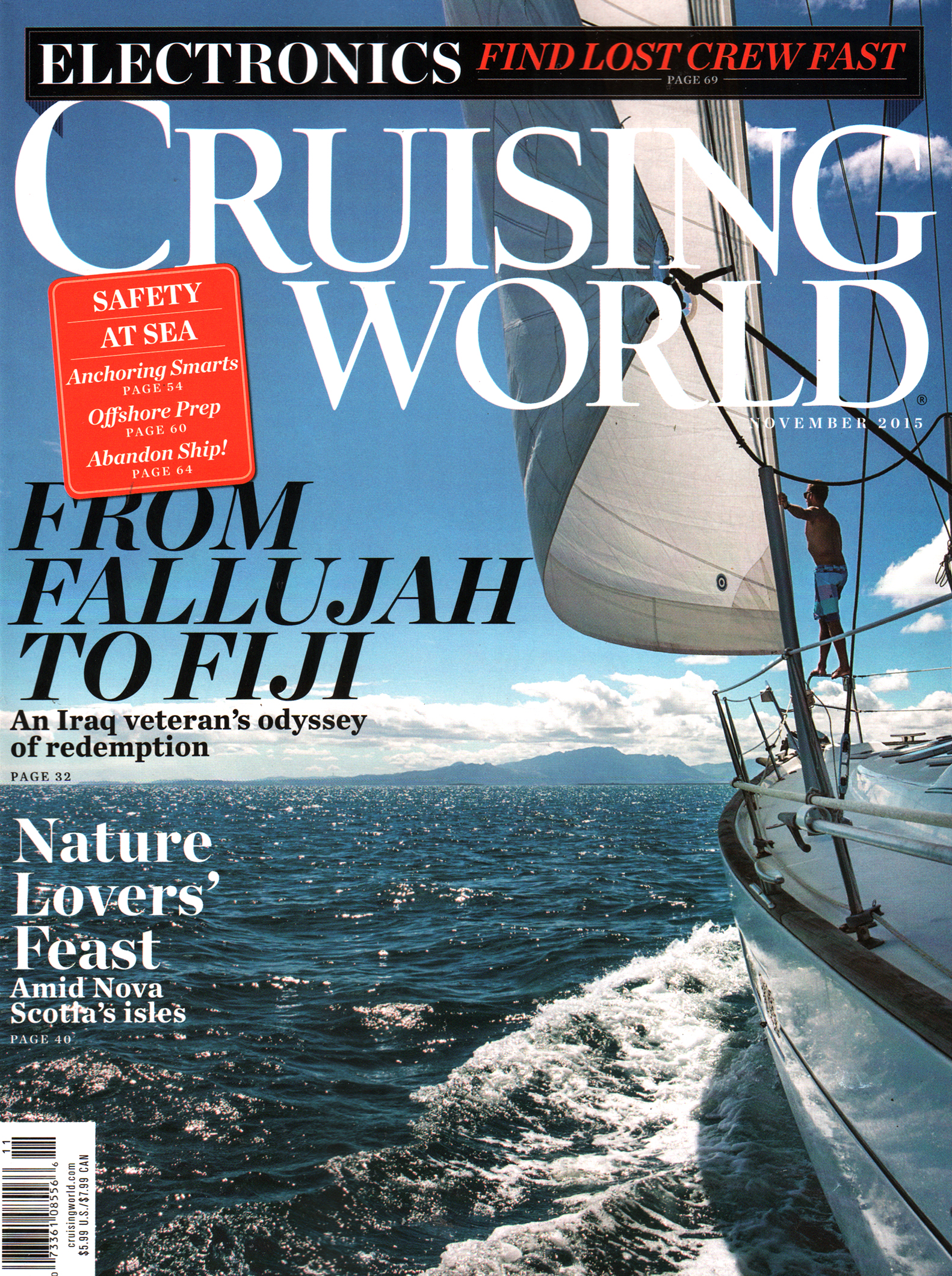 Cruising-World November 01, 2015 Issue Cover