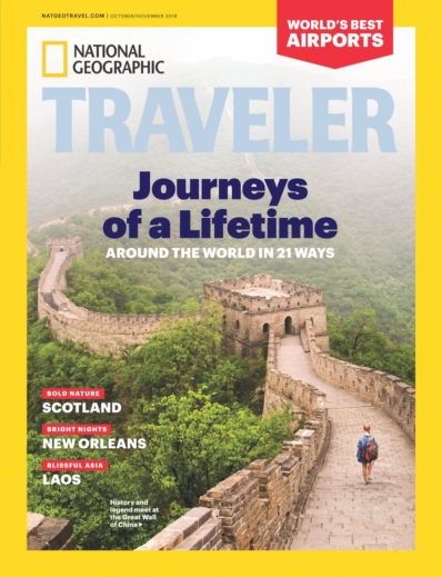 National Geographic Traveler October 01, 2018 Issue Cover