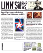 Linns-Stamp-News-Weekly November 25, 2019 Issue Cover