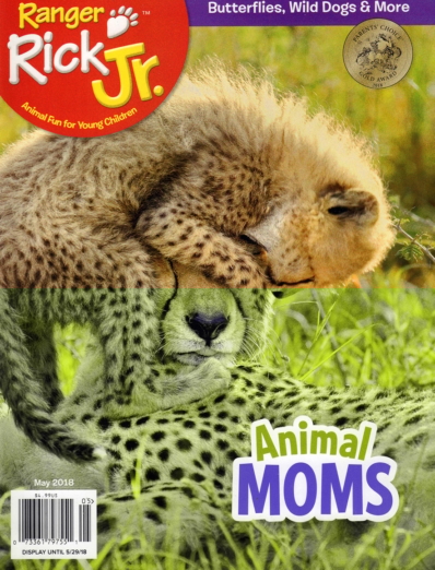 Ranger Rick Jr. May 01, 2018 Issue Cover
