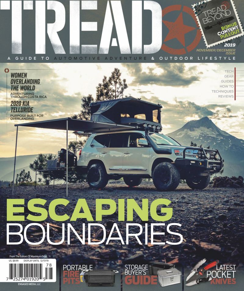 Tread November 01, 2019 Issue Cover