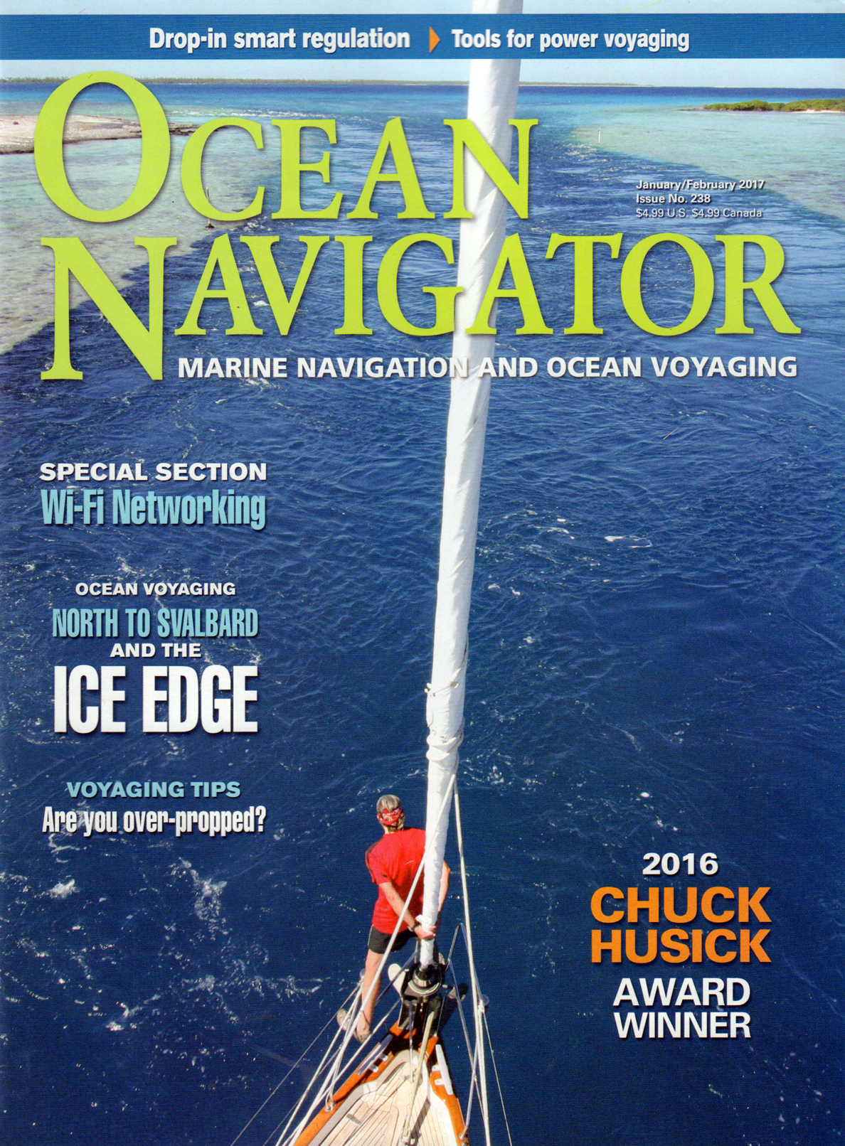 Ocean-Navigator January 01, 2017 Issue Cover