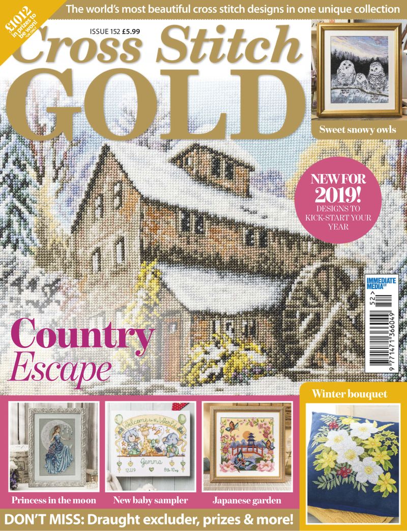 Cross-Stitch-Gold December 01, 2018 Issue Cover