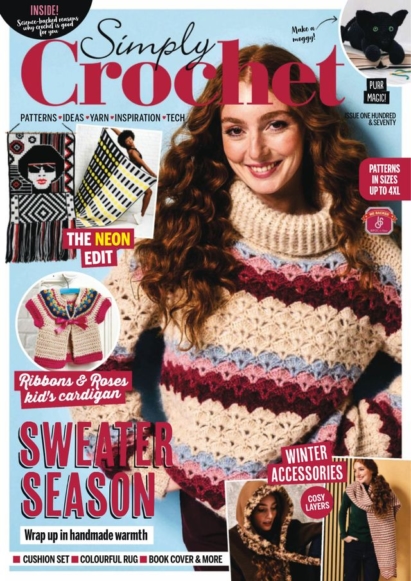 Simply Crochet December 01, 2025 Issue Cover