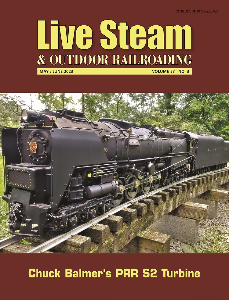 Live-Steam-and-Railroading May 01, 2023 Issue Cover