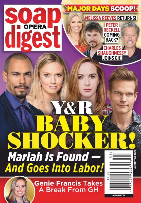 soap-opera-digest August 30, 2021 Issue Cover