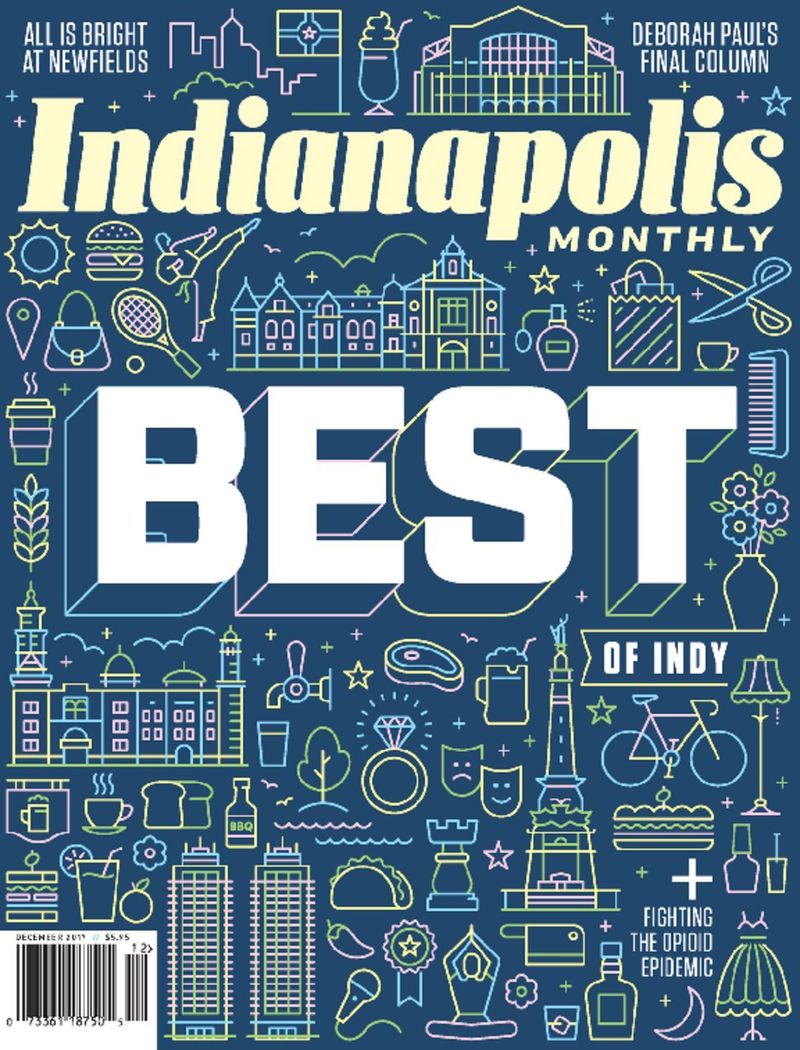 Indianapolis-Monthly December 01, 2017 Issue Cover