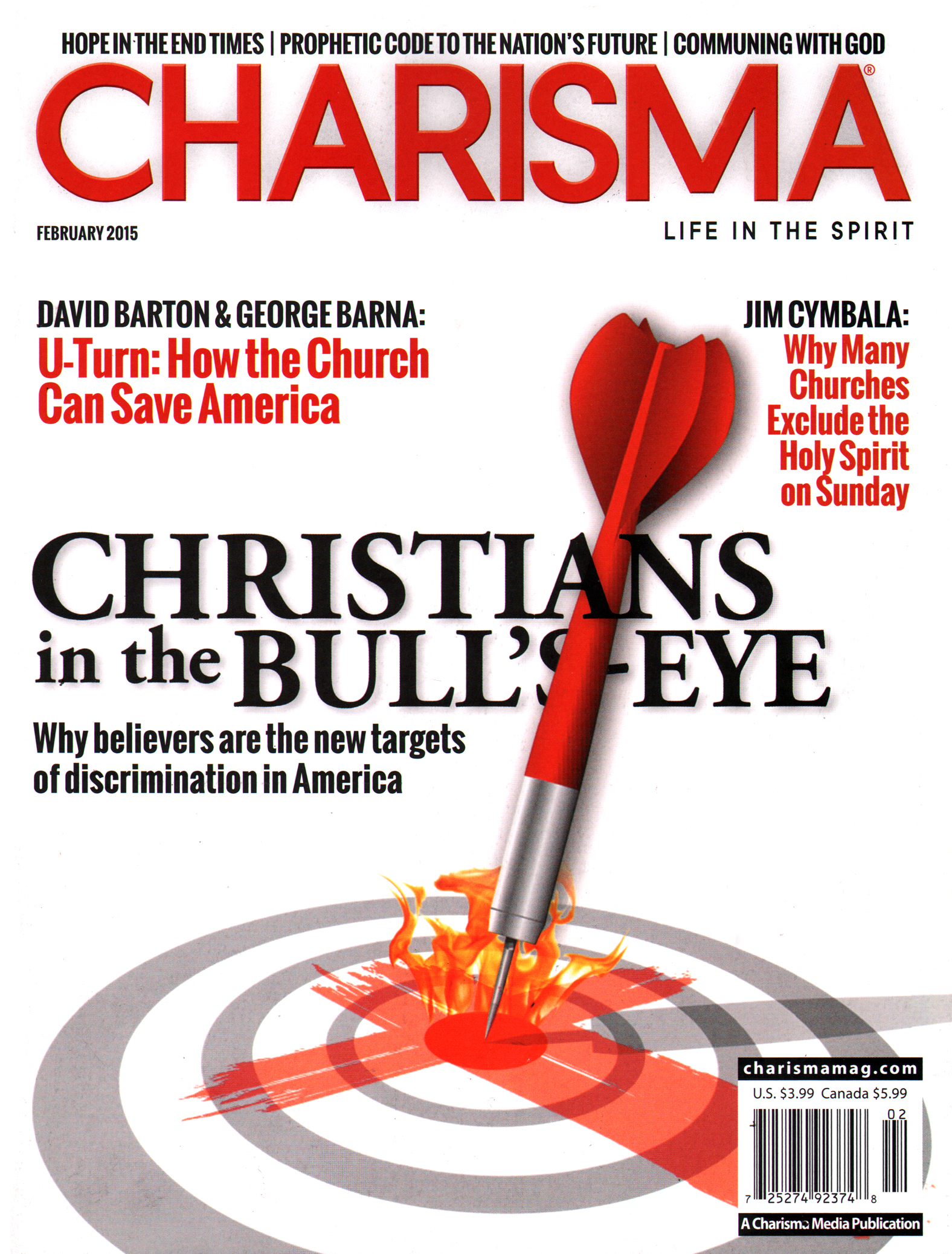 Charisma February 01, 2015 Issue Cover