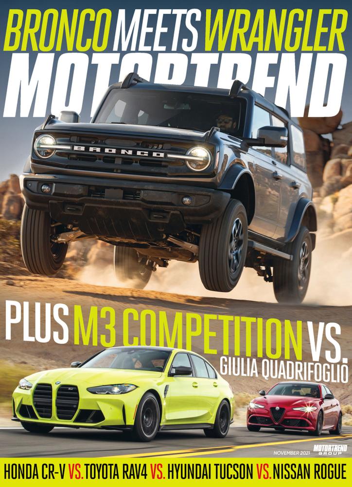 Motor-Trend November 01, 2021 Issue Cover
