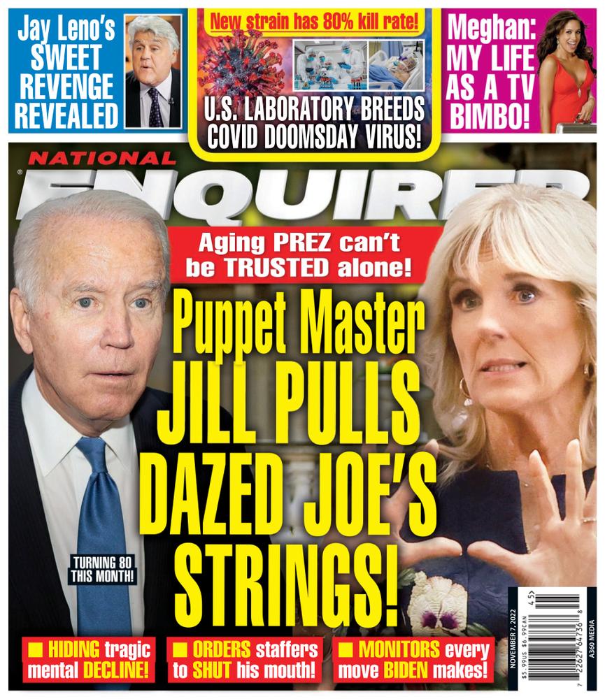 national-enquirer November 07, 2022 Issue Cover