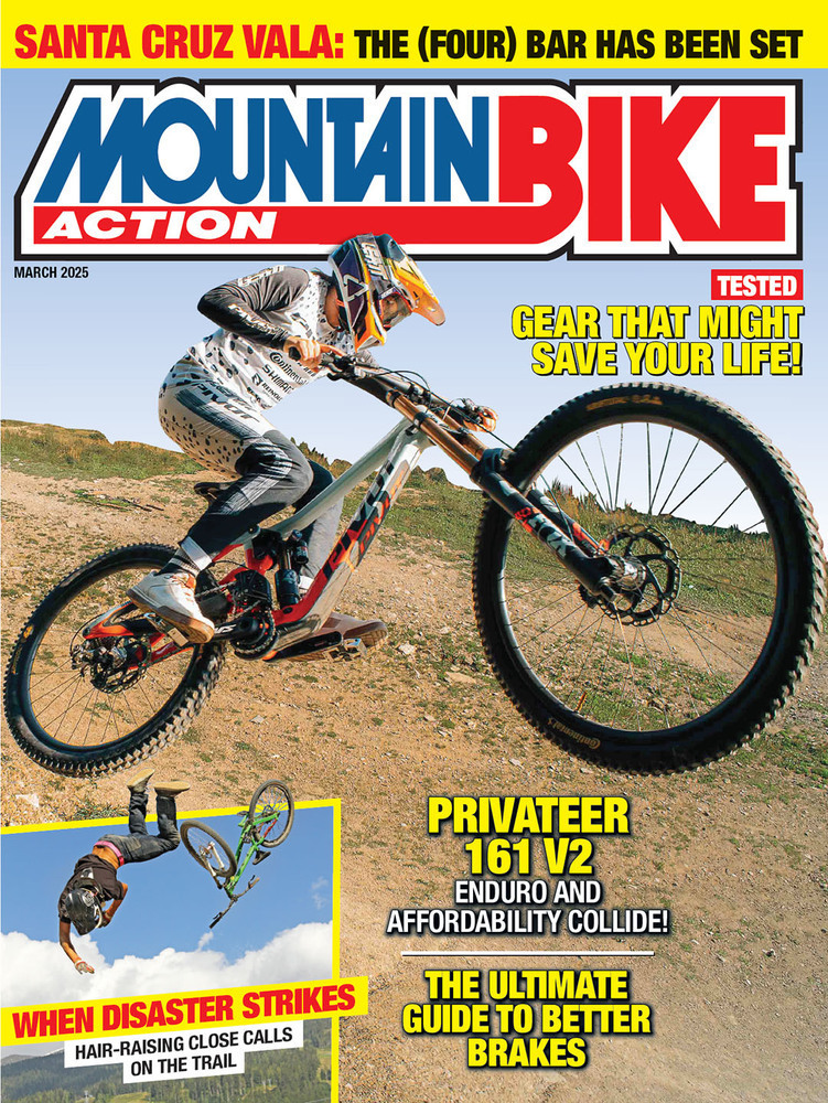 Mountain-Bike-Action March 01, 2025 Issue Cover