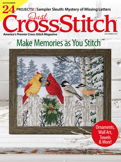 Just-CrossStitch December 01, 2017 Issue Cover