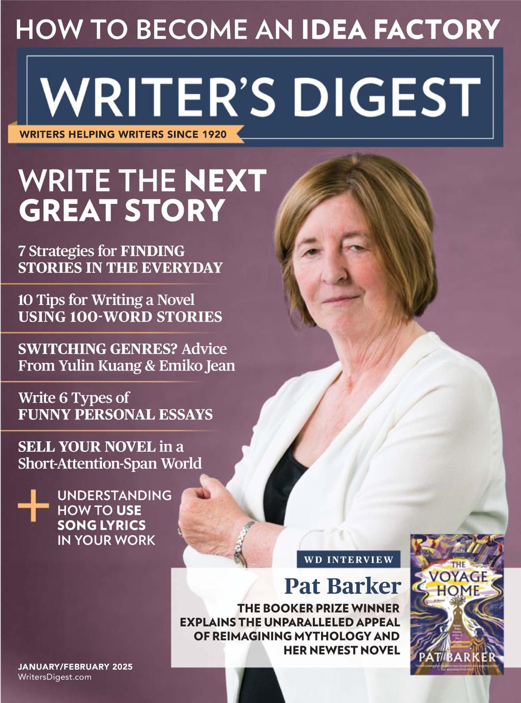 Writers-Digest January 01, 2025 Issue Cover