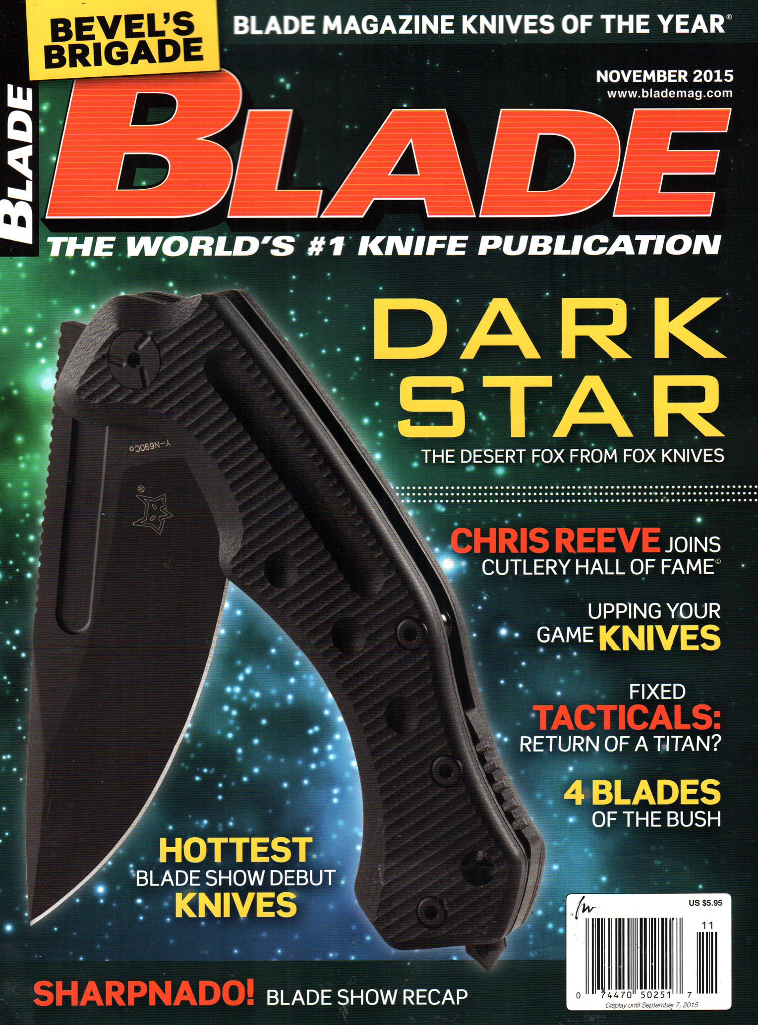 Blade November 01, 2015 Issue Cover